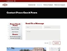 Tablet Screenshot of pracopawn.com